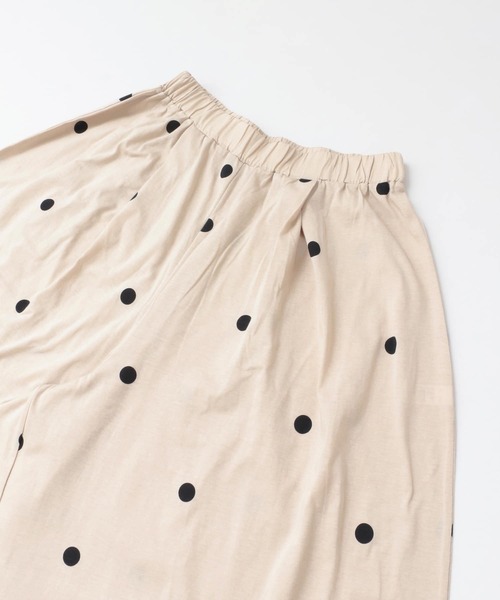 URBAN RESEARCH DOORS(アーバンリサーチドアーズ)の「mizuiro ind dots easy pants(その他パンツ・レディース・ブラック系その他/ベージュ系その他・2)」の5枚目の写真