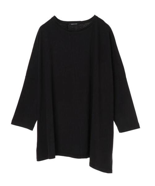 AMERICAN HOLIC(アメリカンホリック)の「アシンメトリーカットチュニック *(Tシャツ/カットソー・レディース・ライトグレー/ブラック/ブラウン/キャメル・FREE)」の21枚目の写真