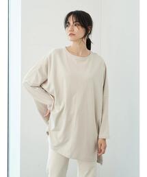 アシンメトリーカットチュニック *