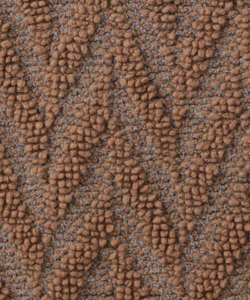 6（ロク）の「＜6(ROKU)＞JACQUARD KNIT NO SLEEVE PULLOVER