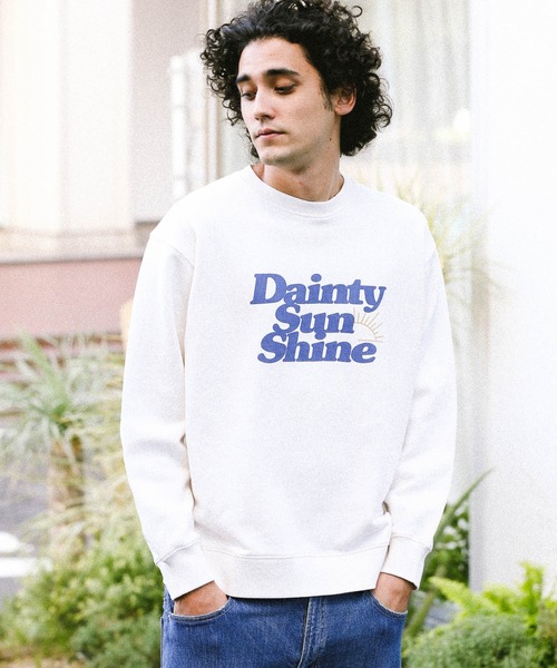 BAYFLOW（ベイフロー）の「プリントスウェット L/S（スウェット・メンズ・その他5/チャコール/ライトピンク・LARGE/MEDIUM）」の3枚目の写真