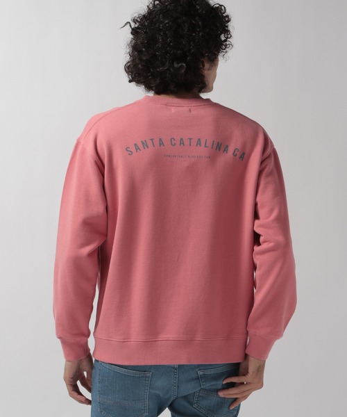 BAYFLOW（ベイフロー）の「プリントスウェット L/S（スウェット・メンズ・その他5/チャコール/ライトピンク・LARGE/MEDIUM）」の11枚目の写真