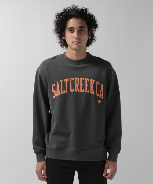 BAYFLOW（ベイフロー）の「プリントスウェット L/S（スウェット・メンズ・その他5/チャコール/ライトピンク・LARGE/MEDIUM）」の12枚目の写真