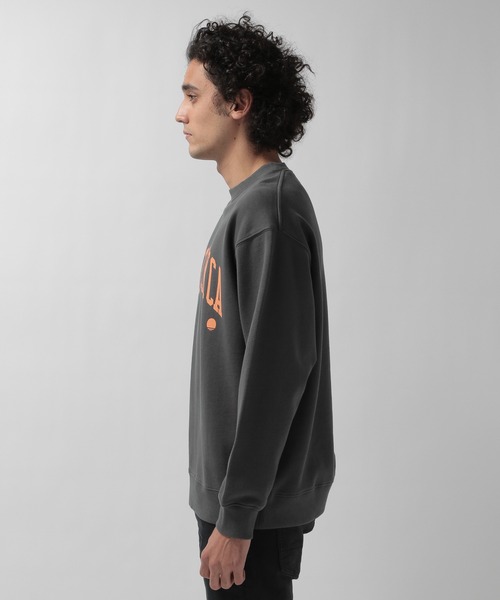 BAYFLOW（ベイフロー）の「プリントスウェット L/S（スウェット・メンズ・その他5/チャコール/ライトピンク・LARGE/MEDIUM）」の13枚目の写真