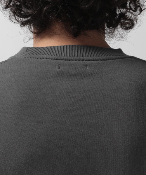 BAYFLOW（ベイフロー）の「プリントスウェット L/S（スウェット・メンズ・その他5/チャコール/ライトピンク・LARGE/MEDIUM）」の16枚目の写真