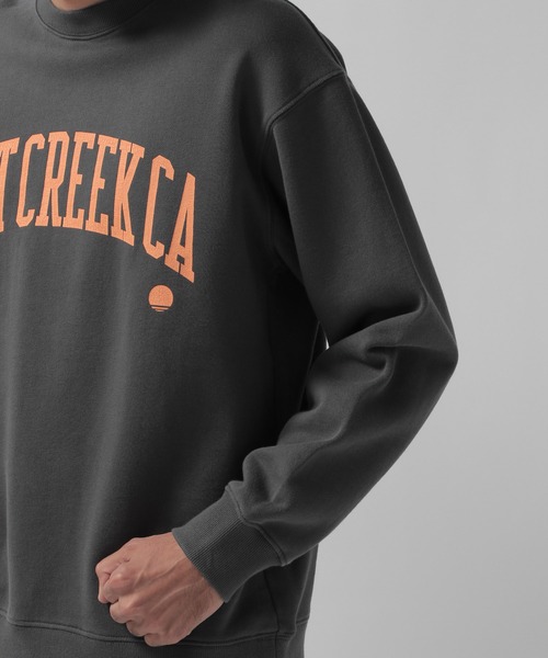 BAYFLOW（ベイフロー）の「プリントスウェット L/S（スウェット・メンズ・その他5/チャコール/ライトピンク・LARGE/MEDIUM）」の17枚目の写真