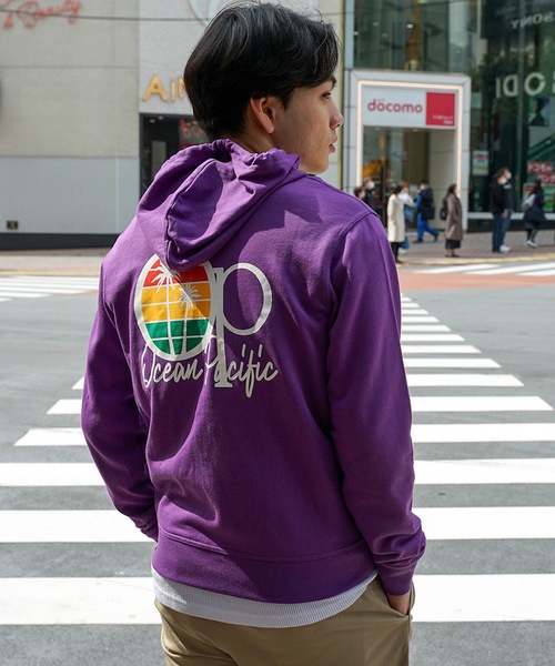 Ocean Pacific（オーシャンパシフィック）の「【OP / オーピー】ジップアップパーカー / バックプリント  ユニセックス（パーカー・メンズ・ブラック/グレー/パープル系その他・MEDIUM/LARGE/X-LARGE）」の20枚目の写真