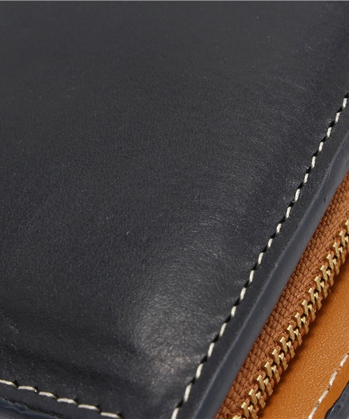 ikka（イッカ）の「TEMPESTI テンペスティ 二つ折り財布（財布・メンズ・ブラウン/ダークグリーン/ネイビー/イエロー/レッド・FREE）」の8枚目の写真