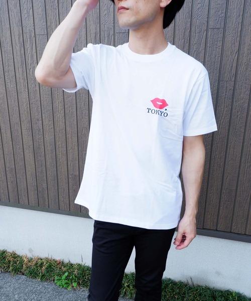 ＪＵＧＬＡＮＳ（ユグランス）の「【KISS,TOKYO】T-Shirt（Tシャツ/カットソー・メンズ・F/A/G/H/E/B/C/D・XL/L/M/S）」の7枚目の写真