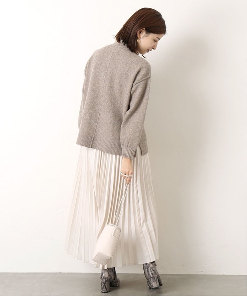 Simplicite(サンプリシテ)の「《追加》FOX混マシュマロプルオーバー◆(ニット/セーター・レディース・チャコールグレー/ベージュ/イエロー/ブルー系その他・FREE)」の17枚目の写真