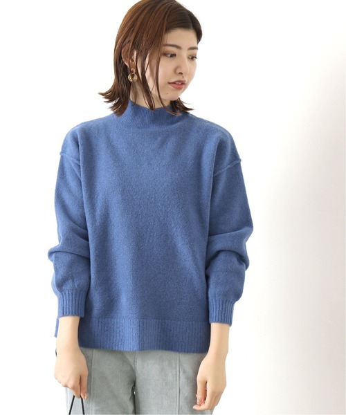 Simplicite(サンプリシテ)の「《追加》FOX混マシュマロプルオーバー◆(ニット/セーター・レディース・チャコールグレー/ベージュ/イエロー/ブルー系その他・FREE)」の6枚目の写真