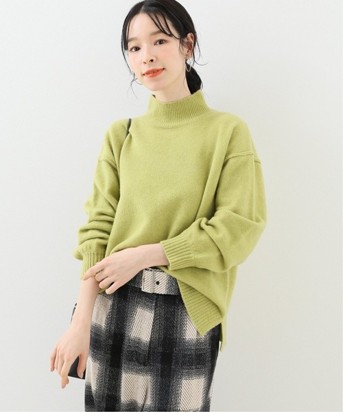 Simplicite(サンプリシテ)の「《追加》FOX混マシュマロプルオーバー◆(ニット/セーター・レディース・チャコールグレー/ベージュ/イエロー/ブルー系その他・FREE)」の7枚目の写真