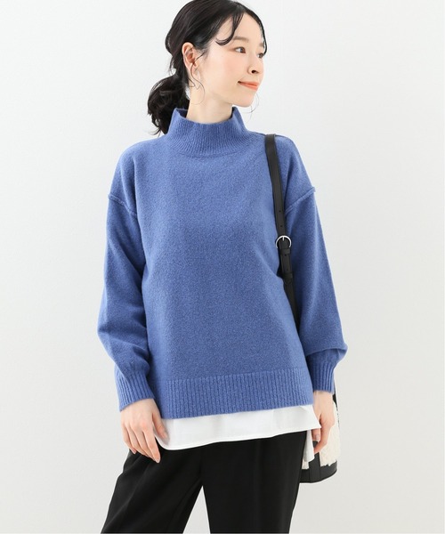 Simplicite(サンプリシテ)の「《追加》FOX混マシュマロプルオーバー◆(ニット/セーター・レディース・チャコールグレー/ベージュ/イエロー/ブルー系その他・FREE)」の14枚目の写真