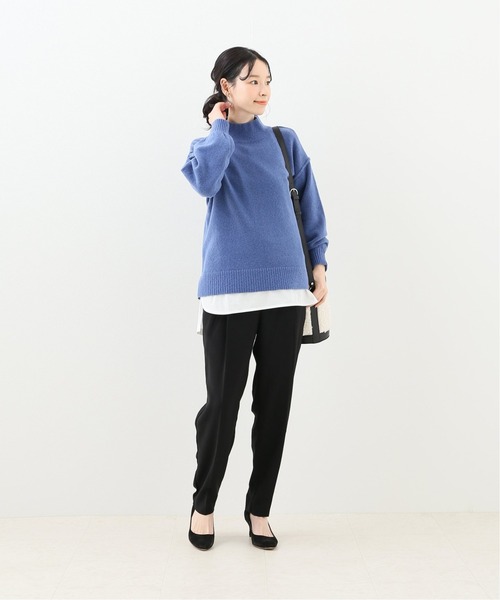 Simplicite(サンプリシテ)の「《追加》FOX混マシュマロプルオーバー◆(ニット/セーター・レディース・チャコールグレー/ベージュ/イエロー/ブルー系その他・FREE)」の8枚目の写真