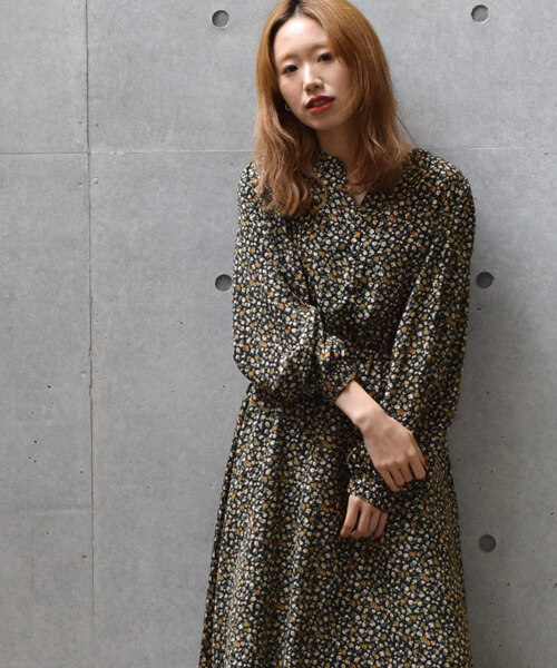 セール ブランド古着 長袖ワンピース ワンピース W Closet ダブルクローゼット のファッション通販 Zozoused