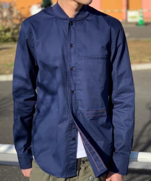 GSTAR RAW（ジースターロゥ）の「Bomber Collar Regular Shirt（シャツ/ブラウス）」 WEAR