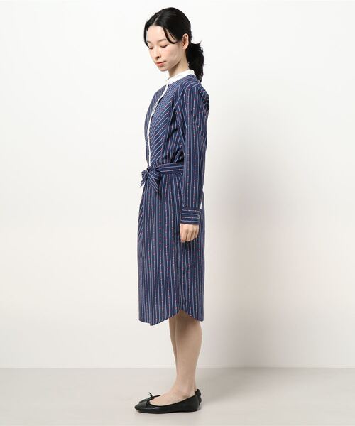 A.P.C. アーペーセー 'Robe Suzanne' dress ワンピース ブルー A.P.C.(アーペーセー)の「ROBE RAQUEL 21P(ワンピース)」 - WEAR