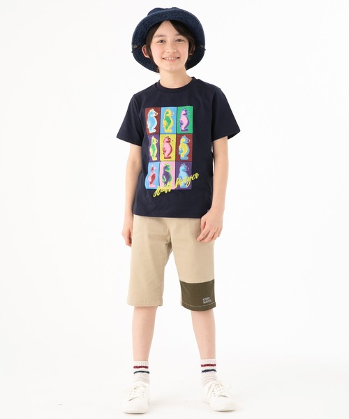 KRIFF MAYER（クリフメイヤー）の「ART-TEE（Tシャツ/カットソー・キッズ・ネイビー/グレー/マスタード・120/130/140/150/160/170）」の6枚目の写真