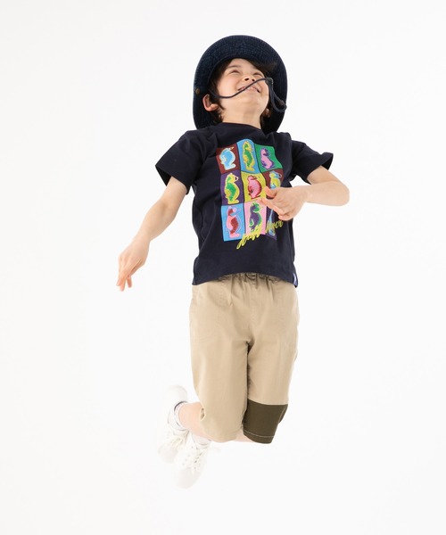 KRIFF MAYER（クリフメイヤー）の「ART-TEE（Tシャツ/カットソー・キッズ・ネイビー/グレー/マスタード・120/130/140/150/160/170）」の8枚目の写真