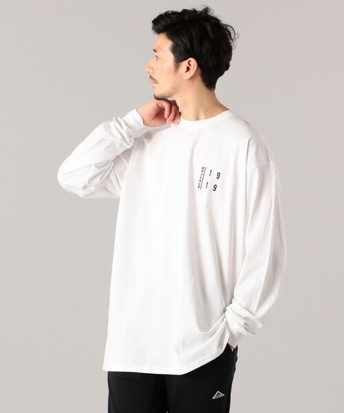 SHIPS(シップス)の「SHIPS: BAUHAUS ART プリント ロングスリーブTシャツ (ロンT)(Tシャツ/カットソー・メンズ・ホワイト系その他/ホワイト/ライトホワイト/ストーン・SMALL/MEDIUM/LARGE/X-LARGE)」の5枚目の写真