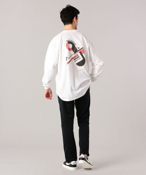 SHIPS(シップス)の「SHIPS: BAUHAUS ART プリント ロングスリーブTシャツ (ロンT)(Tシャツ/カットソー・メンズ・ホワイト系その他/ホワイト/ライトホワイト/ストーン・SMALL/MEDIUM/LARGE/X-LARGE)」の11枚目の写真
