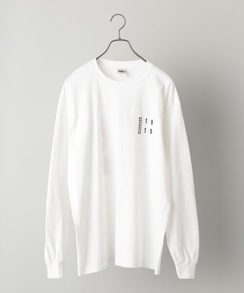 SHIPS(シップス)の「SHIPS: BAUHAUS ART プリント ロングスリーブTシャツ (ロンT)(Tシャツ/カットソー・メンズ・ホワイト系その他/ホワイト/ライトホワイト/ストーン・SMALL/MEDIUM/LARGE/X-LARGE)」の13枚目の写真