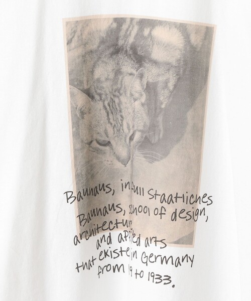 SHIPS(シップス)の「SHIPS: BAUHAUS ART プリント ロングスリーブTシャツ (ロンT)(Tシャツ/カットソー・メンズ・ホワイト系その他/ホワイト/ライトホワイト/ストーン・SMALL/MEDIUM/LARGE/X-LARGE)」の21枚目の写真