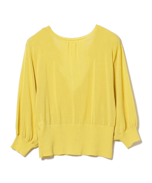 Ray BEAMS（レイビームス）の「Ray BEAMS / キーネック 7分袖 カーディガン（カーディガン/ボレロ・レディース・ブラック/イエロー/パープル系その他2・ONE SIZE）」の14枚目の写真