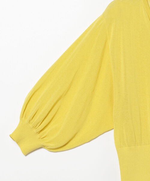 Ray BEAMS（レイビームス）の「Ray BEAMS / キーネック 7分袖 カーディガン（カーディガン/ボレロ・レディース・ブラック/イエロー/パープル系その他2・ONE SIZE）」の16枚目の写真