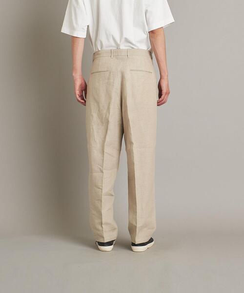 Steven Alan（スティーブンアラン）の「＜Steven Alan＞ SLUB/LINEN OX SUPER BAGGY TAPERED PANTS/パンツ（スラックス・メンズ・ダークブラウン/ナチュラル/コバルトブルー・S/M/XL/L）」の12枚目の写真