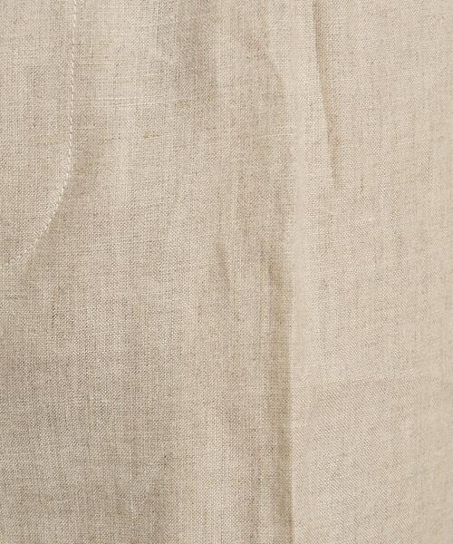 Steven Alan（スティーブンアラン）の「＜Steven Alan＞ SLUB/LINEN OX SUPER BAGGY TAPERED PANTS/パンツ（スラックス・メンズ・ダークブラウン/ナチュラル/コバルトブルー・S/M/XL/L）」の6枚目の写真