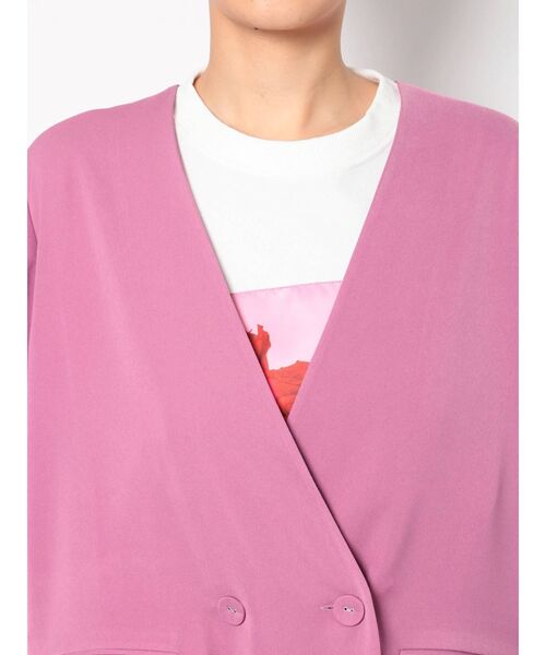 セール】ノーカラージャケット（ノーカラージャケット）｜jouetie