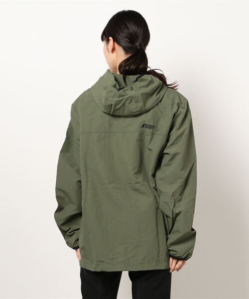 KANGOL（カンゴール）の「＜KANGOL　SPORT／カンゴールスポーツ＞はっ水軽量マウンテンパーカー（マウンテンパーカー・メンズ・カーキ/ブラック・X-LARGE/LARGE/MEDIUM）」の4枚目の写真