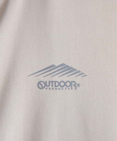 OUTDOOR PRODUCTS（アウトドアプロダクツ）の「ＵＶカット　UPF50＋　防蚊加工　冷感機能　ジッパアップパーカー　ラッシュガードとしても使用可　ワンポイントブランドロゴ（パーカー・レディース・パープル/グレー/ホワイト/ネイビー/ブラック・MEDIUM/LARGE）」の20枚目の写真