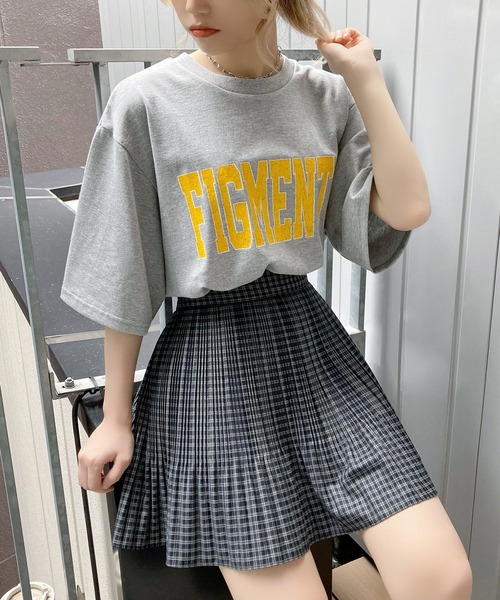 Figments（フィグメンツ）の「チェッククリスタルプリーツミニ