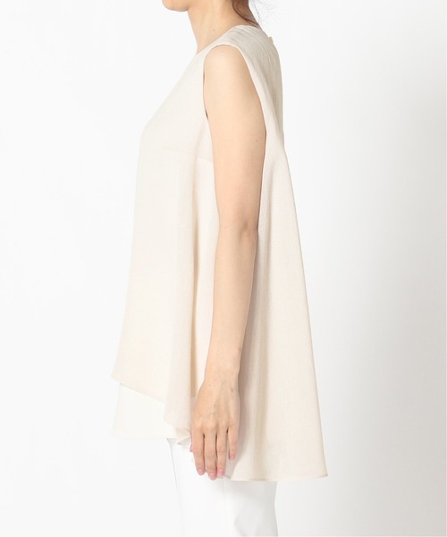 Noble（ノーブル）の「イレギュラーヘムチュニックブラウス◆（シャツ/ブラウス・レディース・オフホワイト/イエロー/ネイビー・FREE）」の17枚目の写真