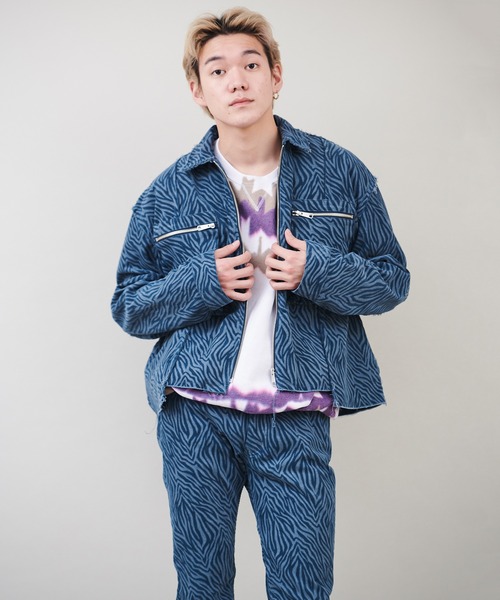 Cord Zebra Blouson（コーデュロイブルゾン） DRAW CODE DOUBLE ZIP