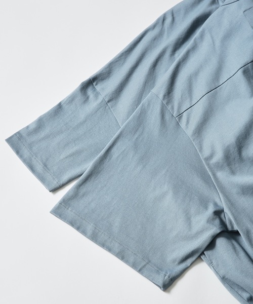 Dulcamara（ドゥルカマラ）の「2021秋冬 アシンメトリーOP -SMOOTH WOOL / CUT & SAWN-（ワンピース・レディース・ブルー/ブラック/オートミール・FREE）」の9枚目の写真