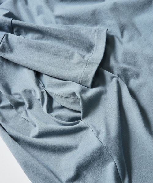 Dulcamara（ドゥルカマラ）の「2021秋冬 アシンメトリーOP -SMOOTH WOOL / CUT & SAWN-（ワンピース・レディース・ブルー/ブラック/オートミール・FREE）」の10枚目の写真