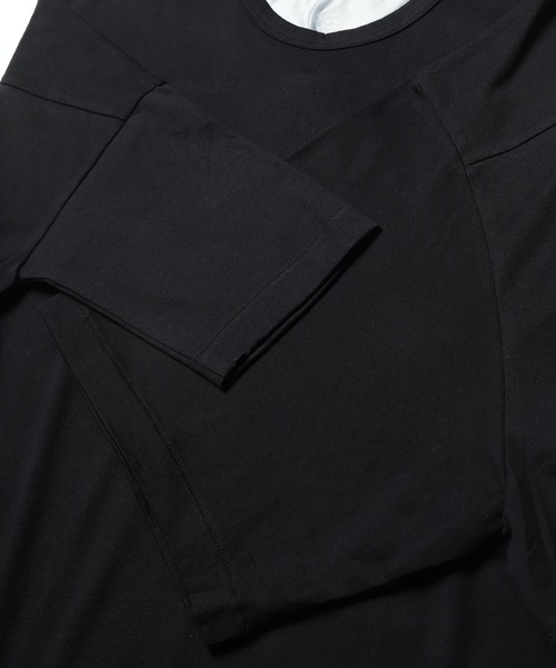 Dulcamara（ドゥルカマラ）の「2021秋冬 アシンメトリーOP -SMOOTH WOOL / CUT & SAWN-（ワンピース・レディース・ブルー/ブラック/オートミール・FREE）」の13枚目の写真