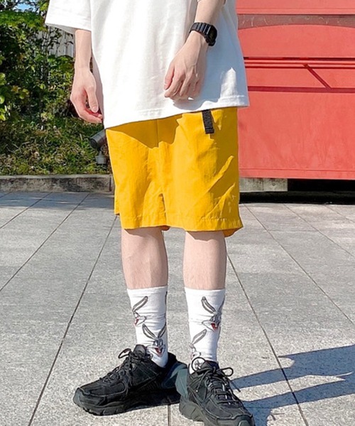 WEGO（ウィゴー）の「WEGO/ナイロンクライミングショーツ（スラックス・メンズ・ブラック/レッド/カーキ/イエロー・SMALL/MEDIUM/LARGE）」の18枚目の写真