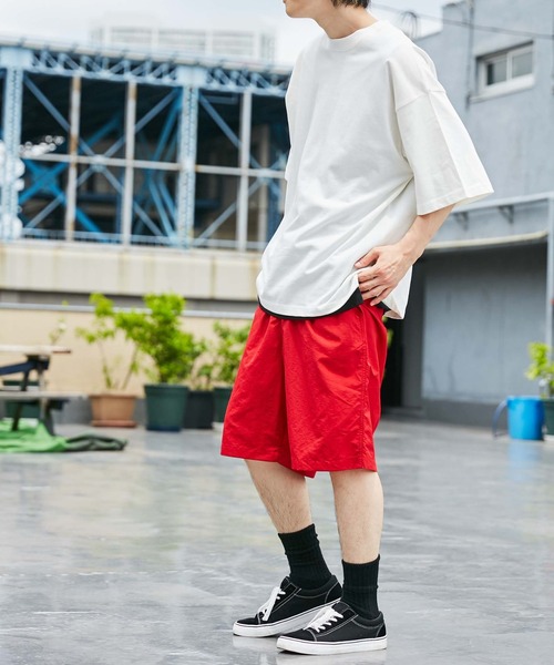 WEGO（ウィゴー）の「WEGO/ナイロンクライミングショーツ（スラックス・メンズ・ブラック/レッド/カーキ/イエロー・SMALL/MEDIUM/LARGE）」の21枚目の写真