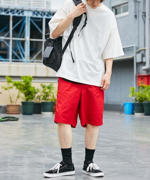 WEGO（ウィゴー）の「WEGO/ナイロンクライミングショーツ（スラックス・メンズ・ブラック/レッド/カーキ/イエロー・SMALL/MEDIUM/LARGE）」の20枚目の写真