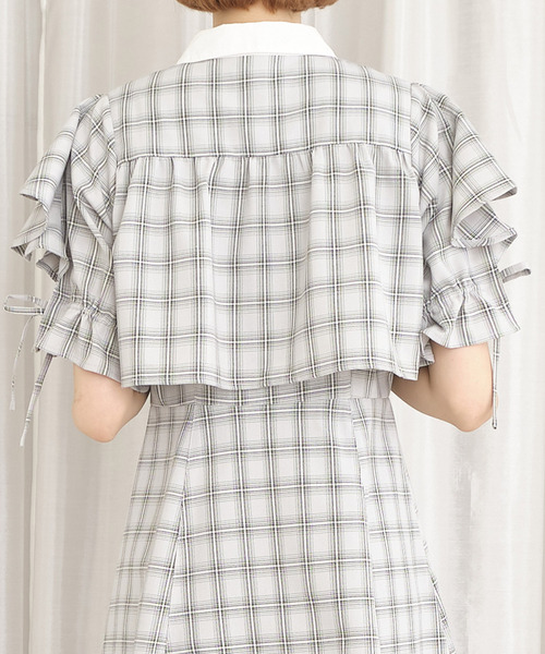 Taylor愛用ブランド♪Villette Dress*襟付きチェックワンピース 1.jpg