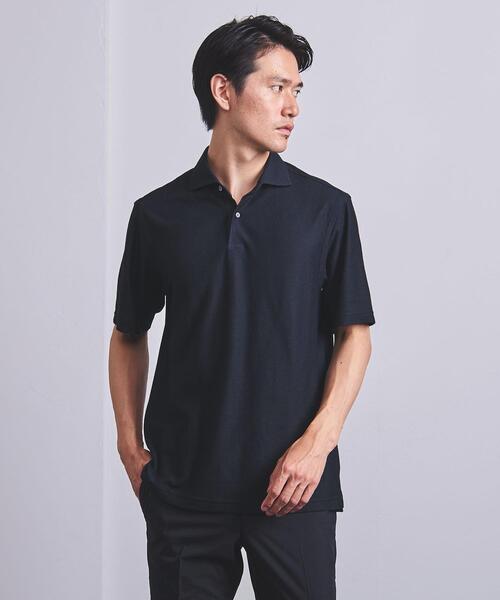 SOVEREIGN（ソブリン）の「＜SOVEREIGN（ソブリン）＞ クールマックス ハニカム ポロ（ポロシャツ・メンズ・ホワイト/ライトブルー/ネイビー・SMALL/MEDIUM/LARGE/X-LARGE）」の3枚目の写真