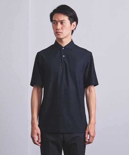 SOVEREIGN（ソブリン）の「＜SOVEREIGN（ソブリン）＞ クールマックス ハニカム ポロ（ポロシャツ・メンズ・ホワイト/ライトブルー/ネイビー・SMALL/MEDIUM/LARGE/X-LARGE）」の4枚目の写真