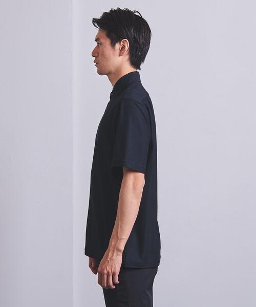 SOVEREIGN（ソブリン）の「＜SOVEREIGN（ソブリン）＞ クールマックス ハニカム ポロ（ポロシャツ・メンズ・ホワイト/ライトブルー/ネイビー・SMALL/MEDIUM/LARGE/X-LARGE）」の5枚目の写真