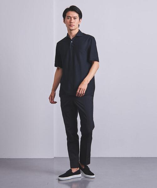 SOVEREIGN（ソブリン）の「＜SOVEREIGN（ソブリン）＞ クールマックス ハニカム ポロ（ポロシャツ・メンズ・ホワイト/ライトブルー/ネイビー・SMALL/MEDIUM/LARGE/X-LARGE）」の7枚目の写真