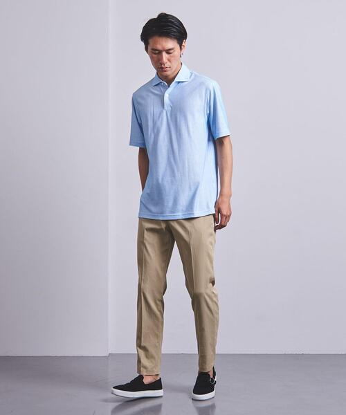 SOVEREIGN（ソブリン）の「＜SOVEREIGN（ソブリン）＞ クールマックス ハニカム ポロ（ポロシャツ・メンズ・ホワイト/ライトブルー/ネイビー・SMALL/MEDIUM/LARGE/X-LARGE）」の8枚目の写真