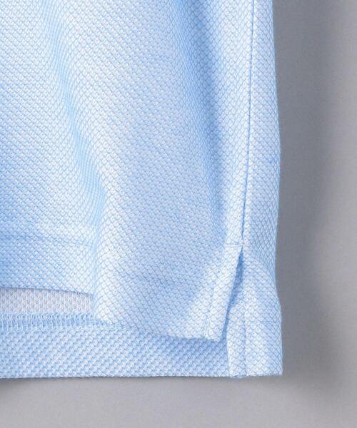 SOVEREIGN（ソブリン）の「＜SOVEREIGN（ソブリン）＞ クールマックス ハニカム ポロ（ポロシャツ・メンズ・ホワイト/ライトブルー/ネイビー・SMALL/MEDIUM/LARGE/X-LARGE）」の13枚目の写真
